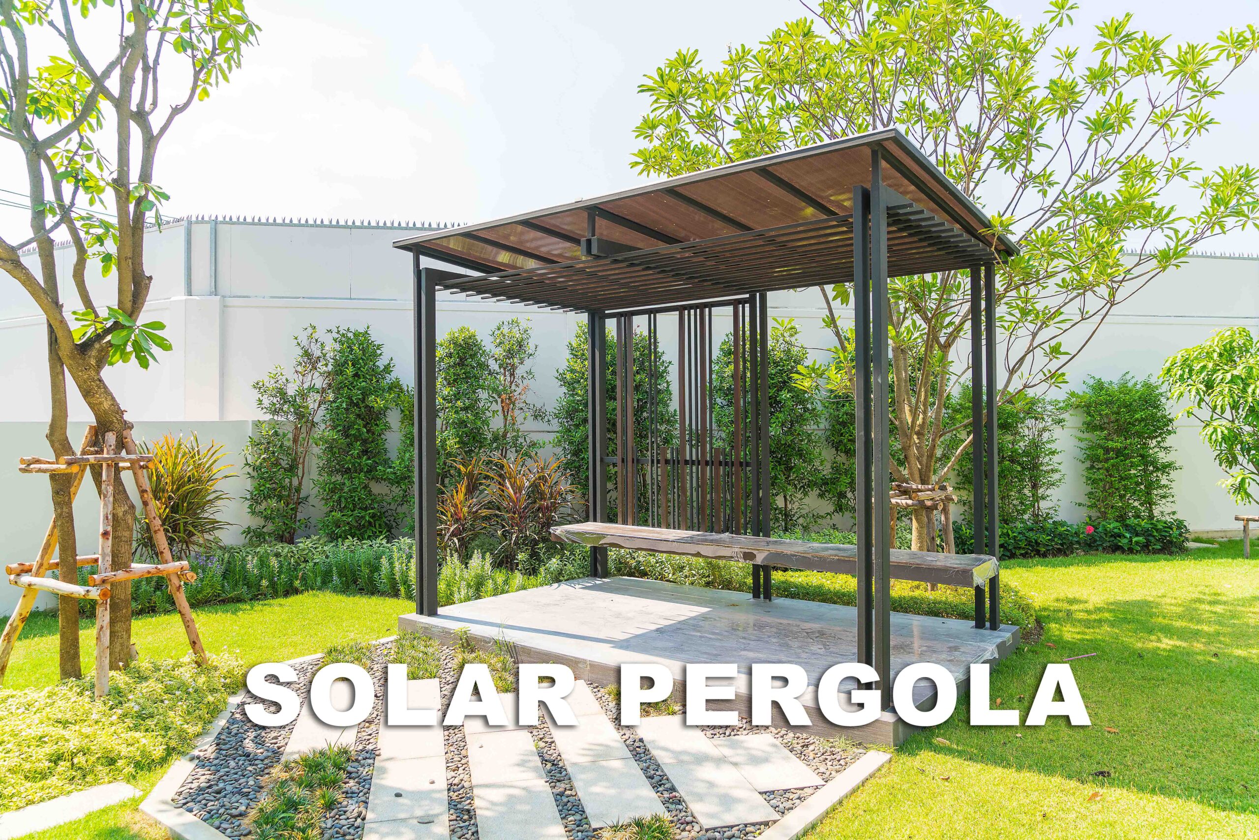 Transform Your Outdoor Space with a Solar-Powered Pergola